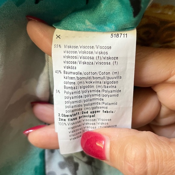 Like New Basler Green Blazer Jacket Size 38 - Picture 9 of 10